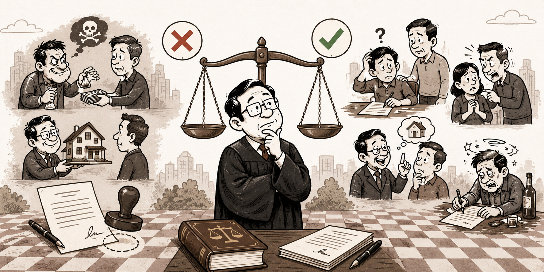 Khi nào giao dịch dân sự bị tuyên vô hiệu? Phân biệt giao dịch dân sự vô hiệu tuyệt đối và vô hiệu tương đối